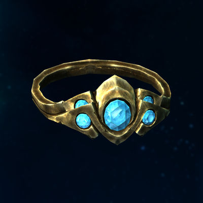 The Aetherial Crown, representing the build's Aetherial gear