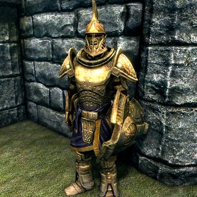 A suit of Dwarven armor