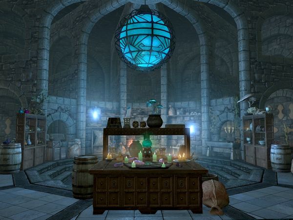 The magical tower of Myrwatch in Hjaalmarch