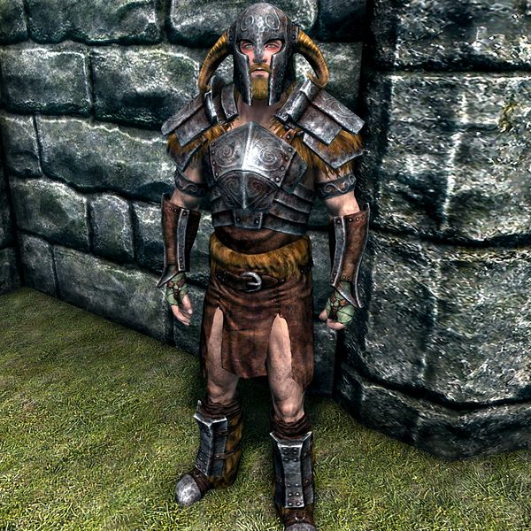 A male suit of Ancient Nord Armor