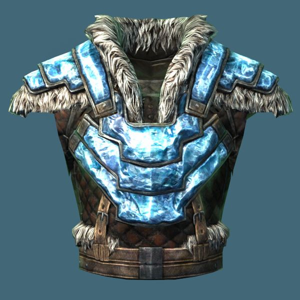 The stalhrim cuirass of Deathbrand Armor