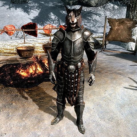 Kharjo guarding Ahkari's caravan