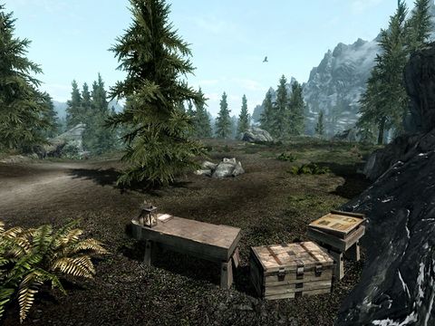 Lakeview Manor overlooking the forests of Falkreath Hold