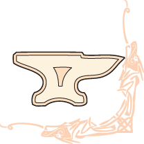 The Smithing skill constellation symbol