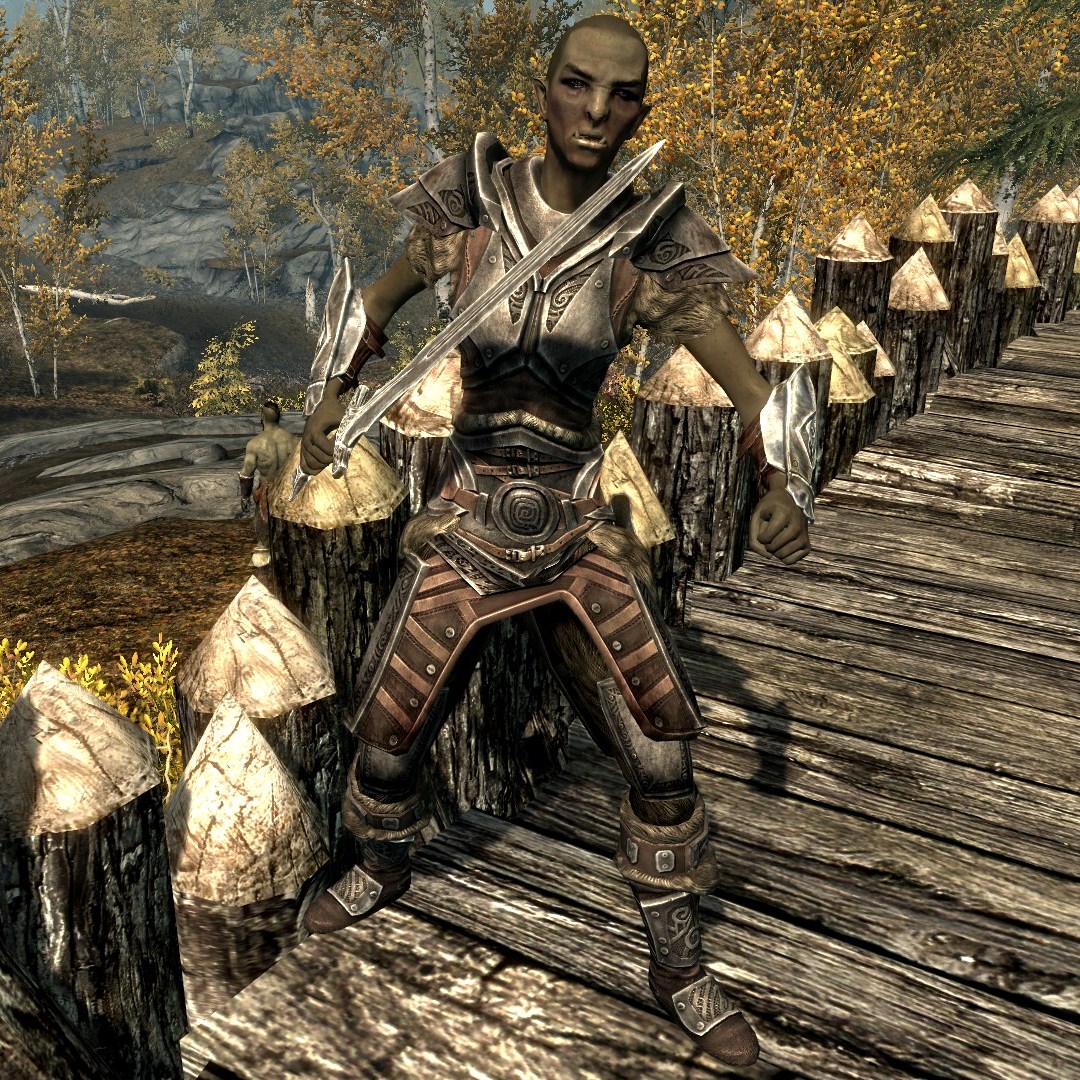 Ugor standing guard in Largashbur