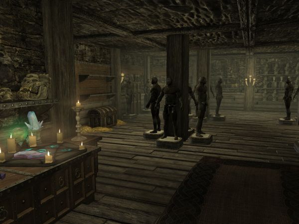 The concealed living quarters inside Shadowfoot Sanctum