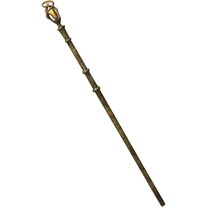 An ornate Alteration staff