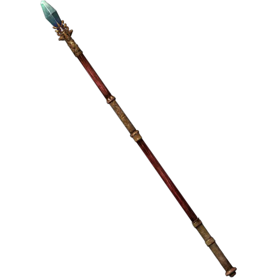 An ornate Illusion staff